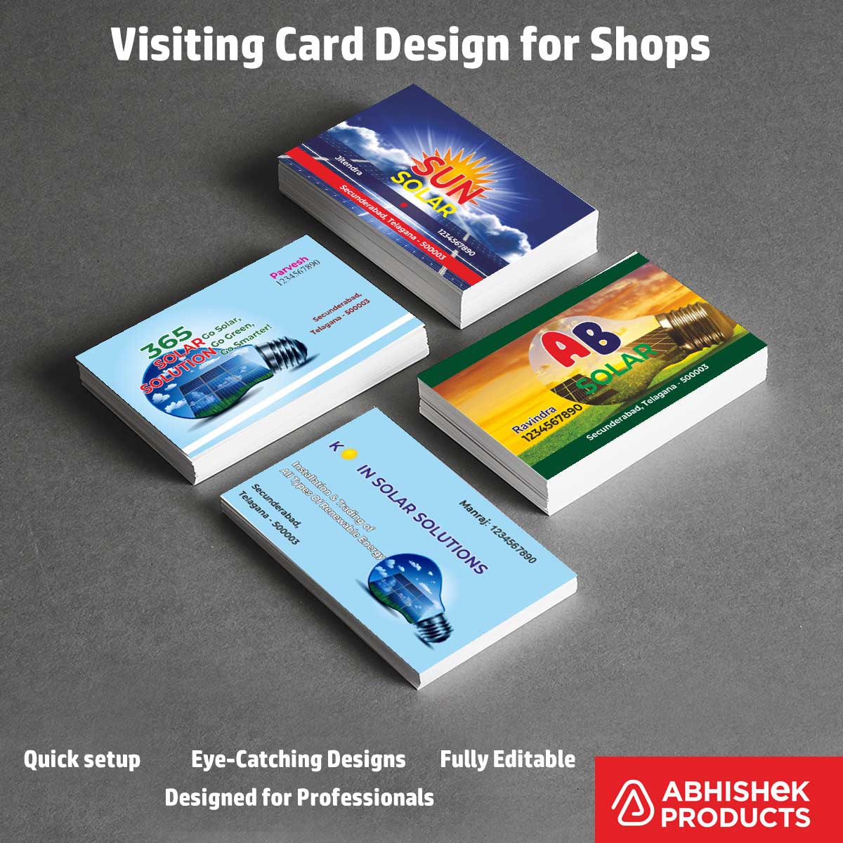 10/10 প্রফেশনাল ভিজিটিং কার্ড ডিজাইন ফাইল - 100 CDR v11 টেমপ্লেট ফাইল - সোলার, বুক শপ, স্টেশনারী, ফার্মেসি, ফেব্রিকেশন, কম্প্রেসার, এন্টারপ্রাইজ, মার্কেটিং, বিল্ডার, খনিজ, নিরাপত্তা পরিষেবা, সিসিটিভি ক্যামেরা