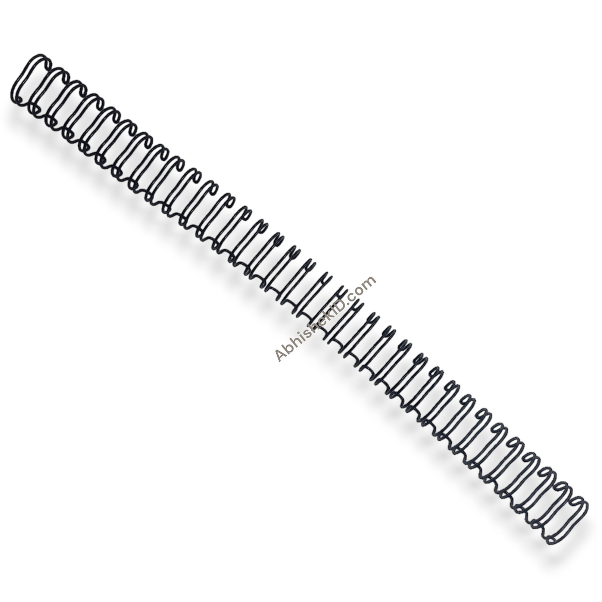 12.7mm A4 Black Wiro Binding Metal Loops for commercial stationery presentation and document assembly.