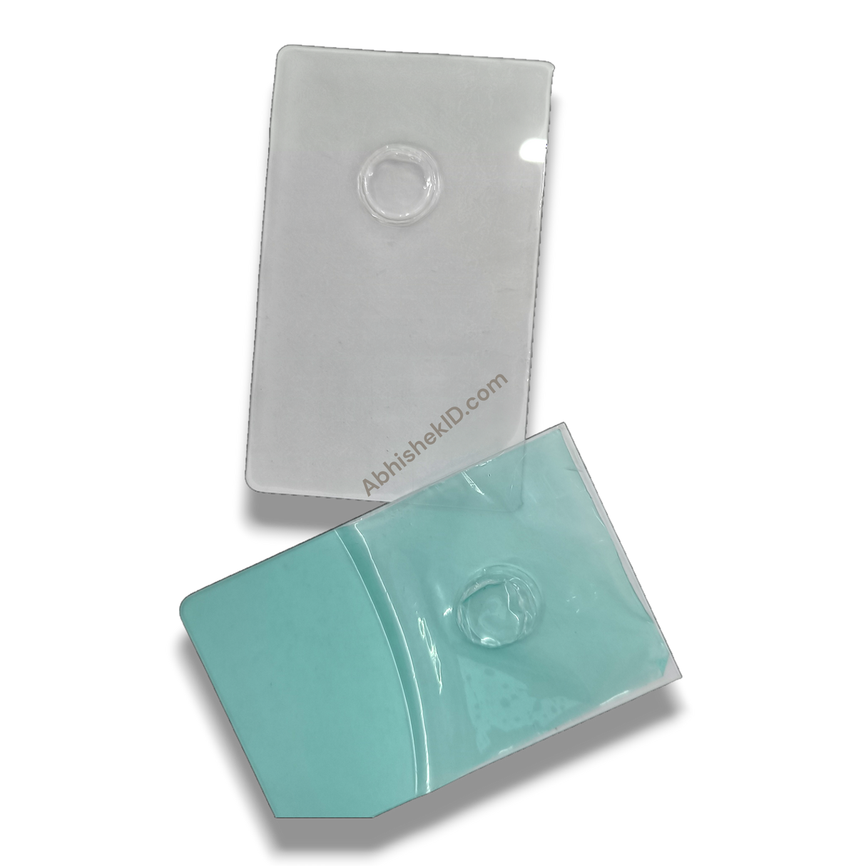Round Shape Coin Card Blister Caps 54x86mm for bulk coin distribution and vendor packaging materials.