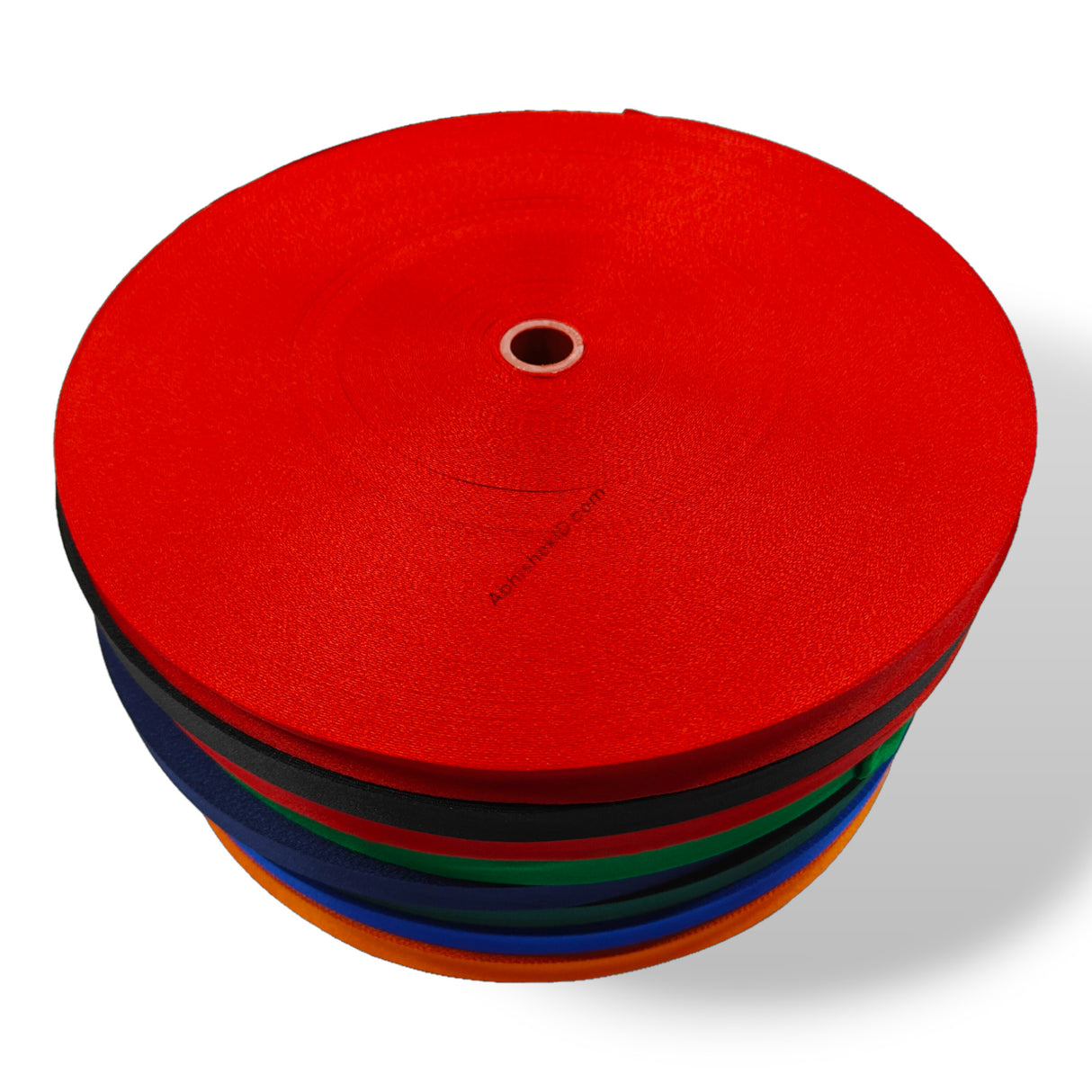 16mm satin lanyard roll for id card tags Marron, Navy Blue, Parrot Green, Red, Royal Blue, Yellow, Black, Dark Green (3)