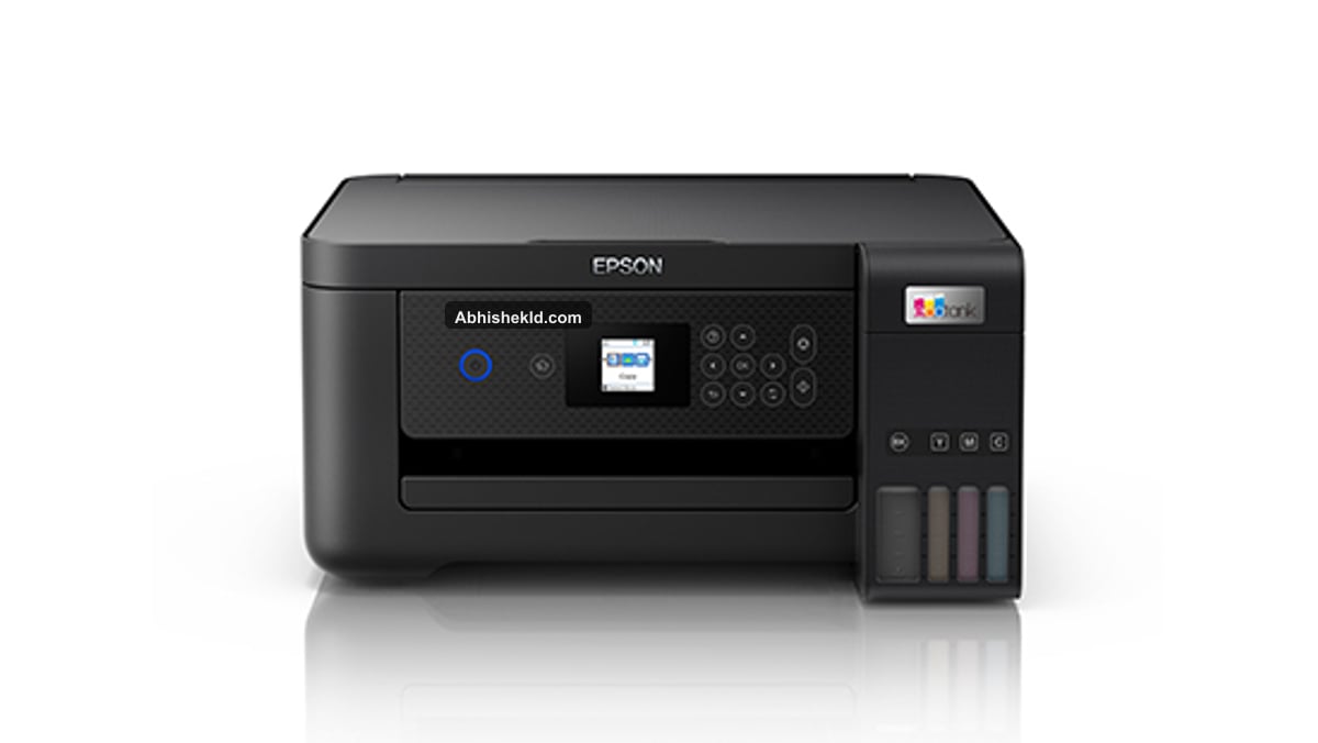 Epson EcoTank L4260 A4 auto-duplex Wi-Fi ink tank printer front view by AbhishekID