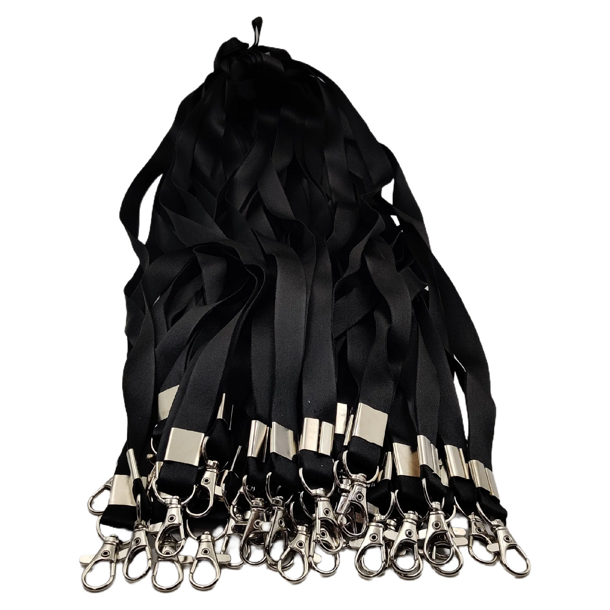 20mm Satin Lever Hook ID Card Lanyard for staff identification and bulk event credentials.