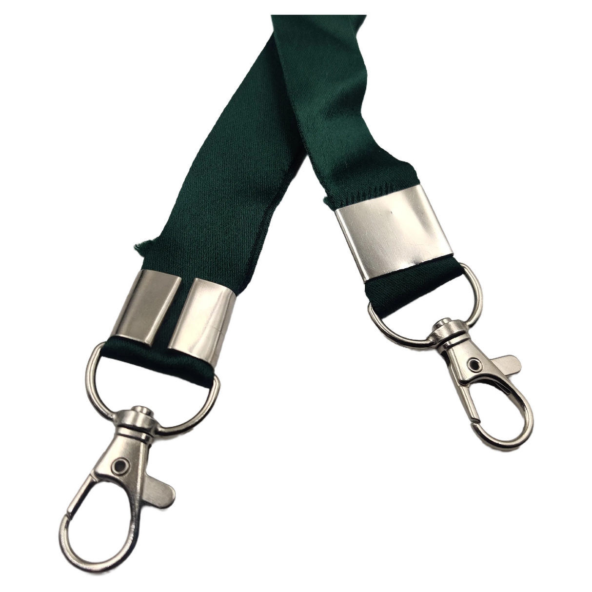 20mm Satin Lever Hook ID Card Lanyard for trade show organization and vendor badge holding.
