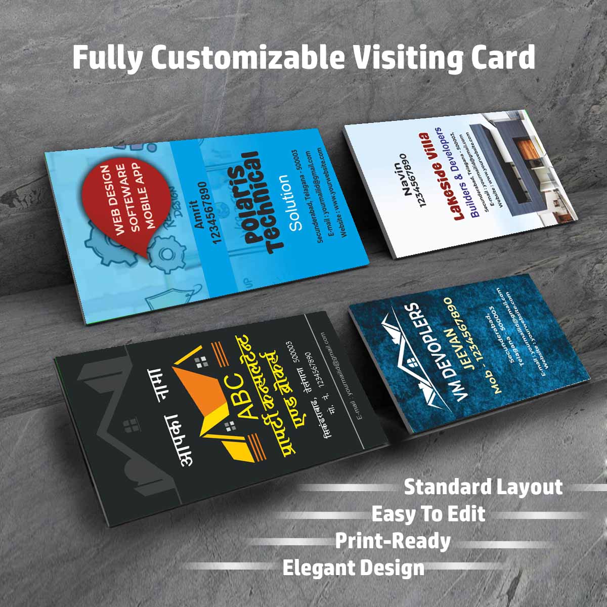 3/10 बिजनेस विजिटिंग कार्ड डिज़ाइन फ़ाइलें - 100 CDR v11 टेम्प्लेट फ़ाइलें - पियानो क्लास, माइंड ट्रेनिंग, म्यूज़िक क्लास, सिंगिंग क्लास, कंप्यूटर क्लास, कंस्ट्रक्शन, ईंटें, रियल एस्टेट, कूरियर