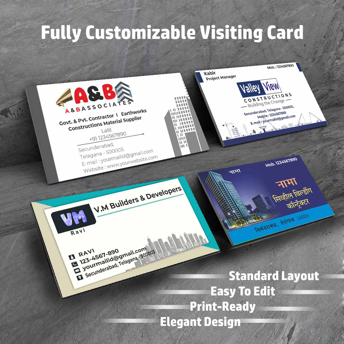 3/10 बिजनेस विजिटिंग कार्ड डिज़ाइन फ़ाइलें - 100 CDR v11 टेम्प्लेट फ़ाइलें - पियानो क्लास, माइंड ट्रेनिंग, म्यूज़िक क्लास, सिंगिंग क्लास, कंप्यूटर क्लास, कंस्ट्रक्शन, ईंटें, रियल एस्टेट, कूरियर