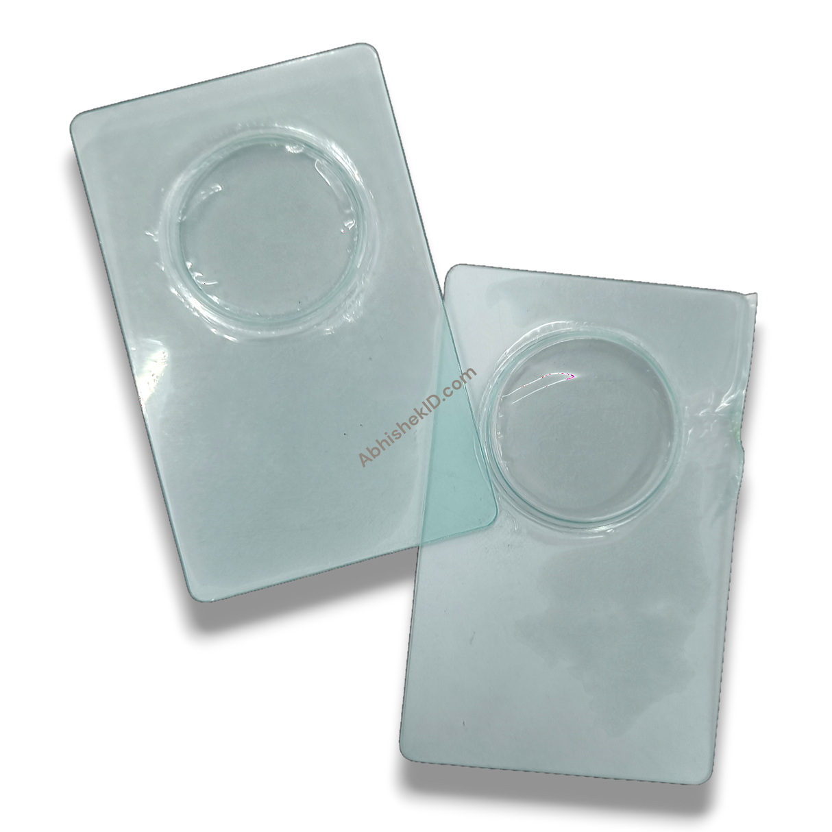 Round Shape Coin Card Blister Caps 54x86mm for hobbyist collections and professional coin grading accessories.