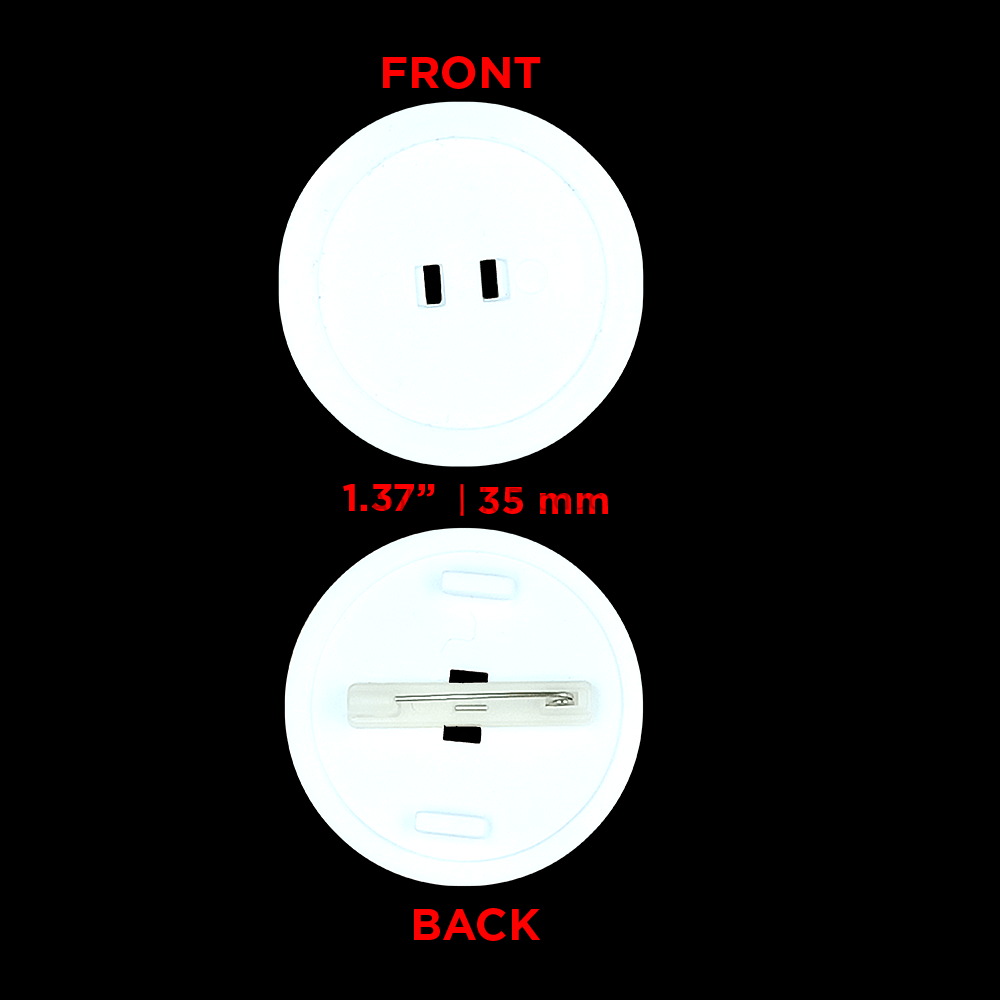 35x35 mm Round Badge Sticker Type 03