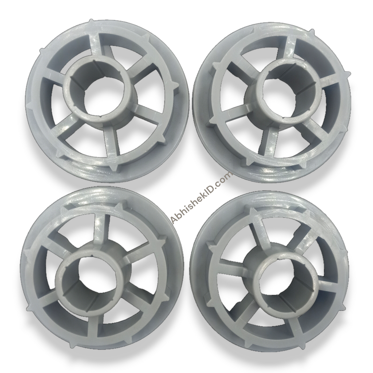 Plastic core adapters, 3 Inch Core Bushes Lamination Machine Handles Set for heavy duty laminating.