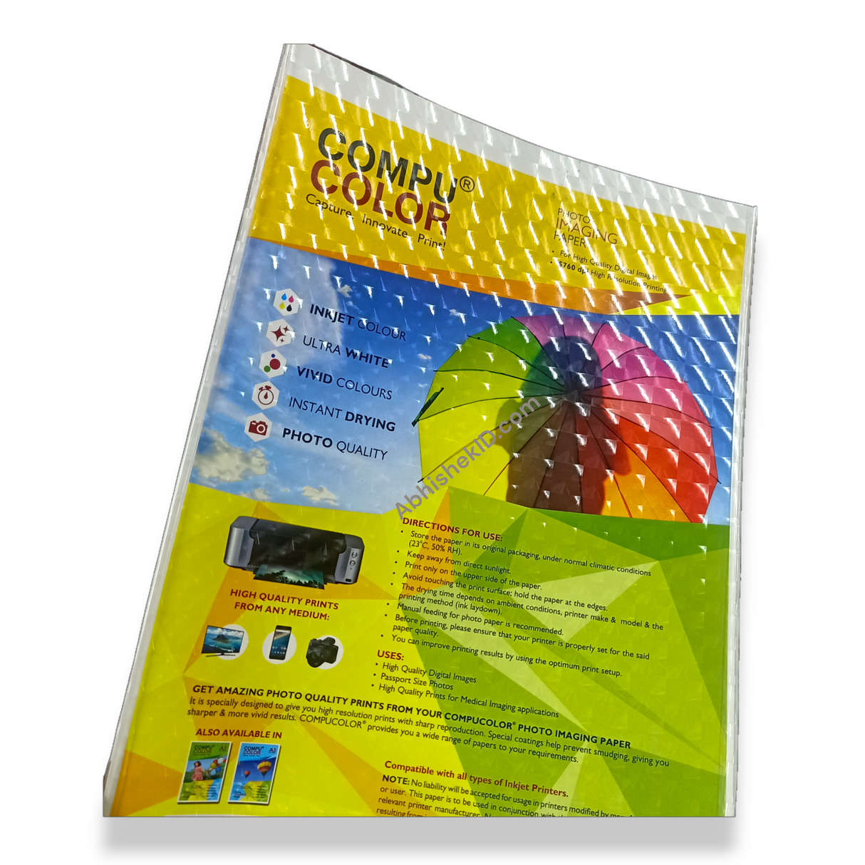 3D థర్మల్ లామినేషన్ రోల్ 330MM x 100 మీటర్ x 27 మైక్రాన్ లామినేటింగ్ రోల్ ఫిల్మ్