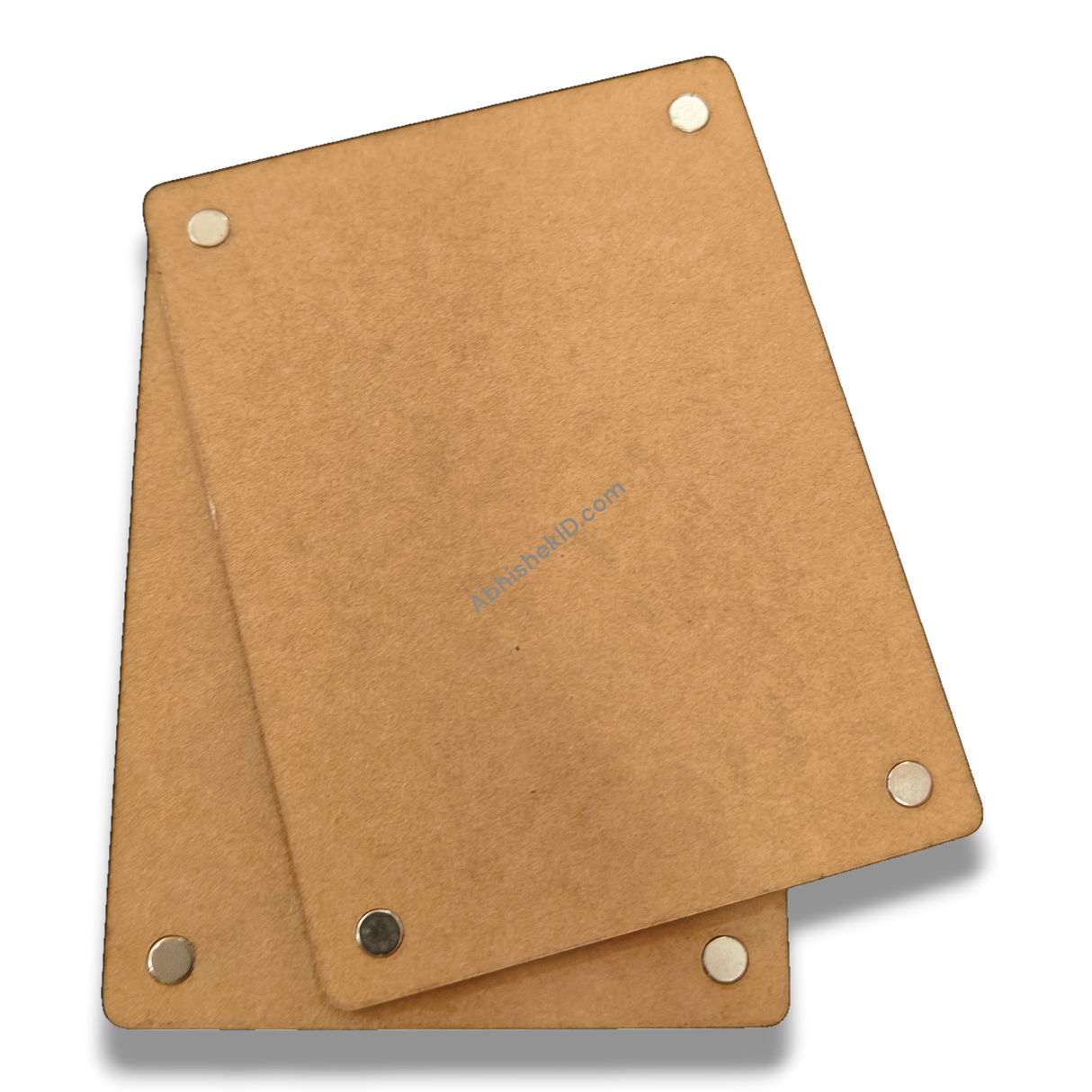 3x4 Inch Acrylic Poloroid Magnetic Photo Frames Rectangle Fridge Magnet Frames | Without Print