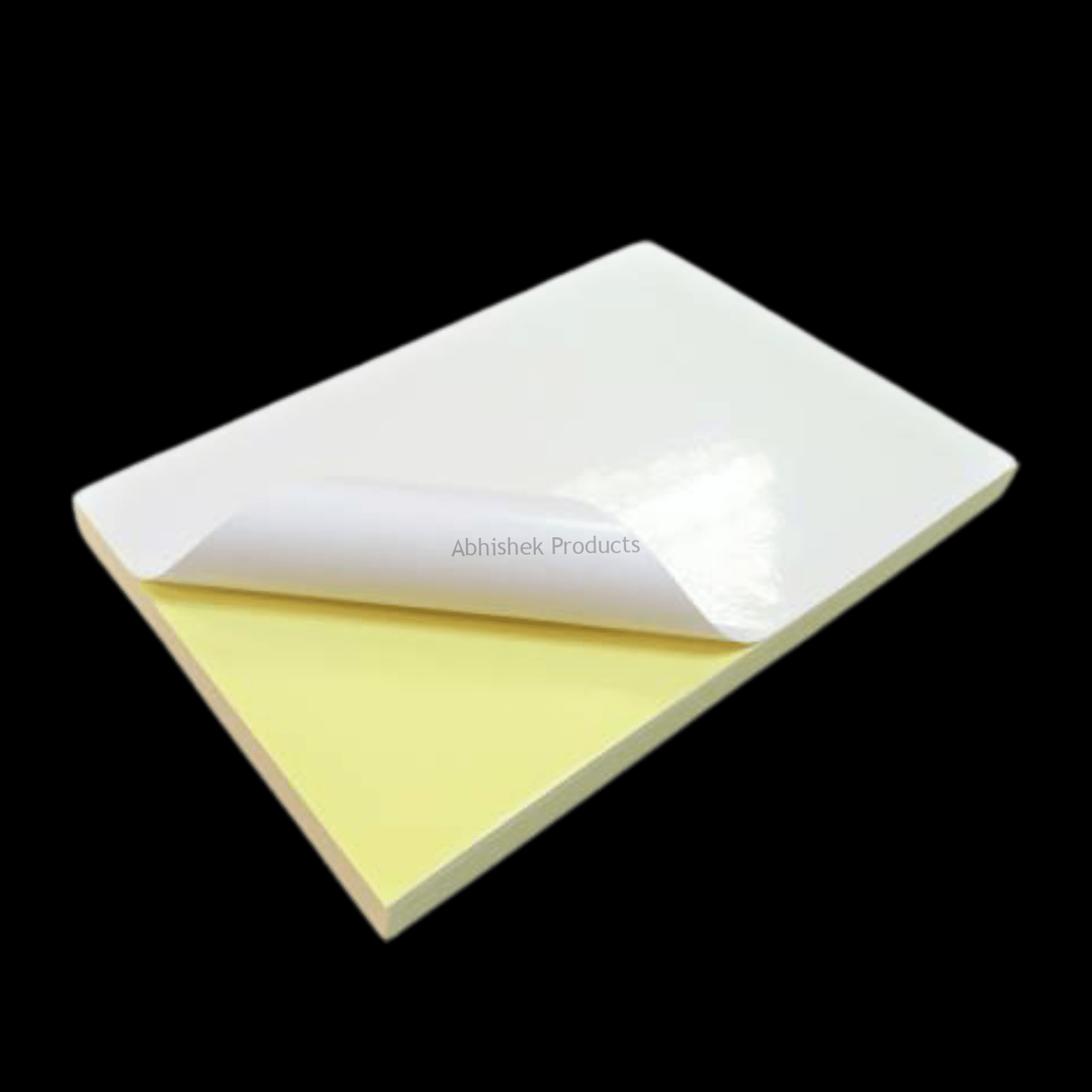 A4 Glossy Chocolate Sticker Wrapper utilizing reliable inkjet adhesion for corporate gift box customization