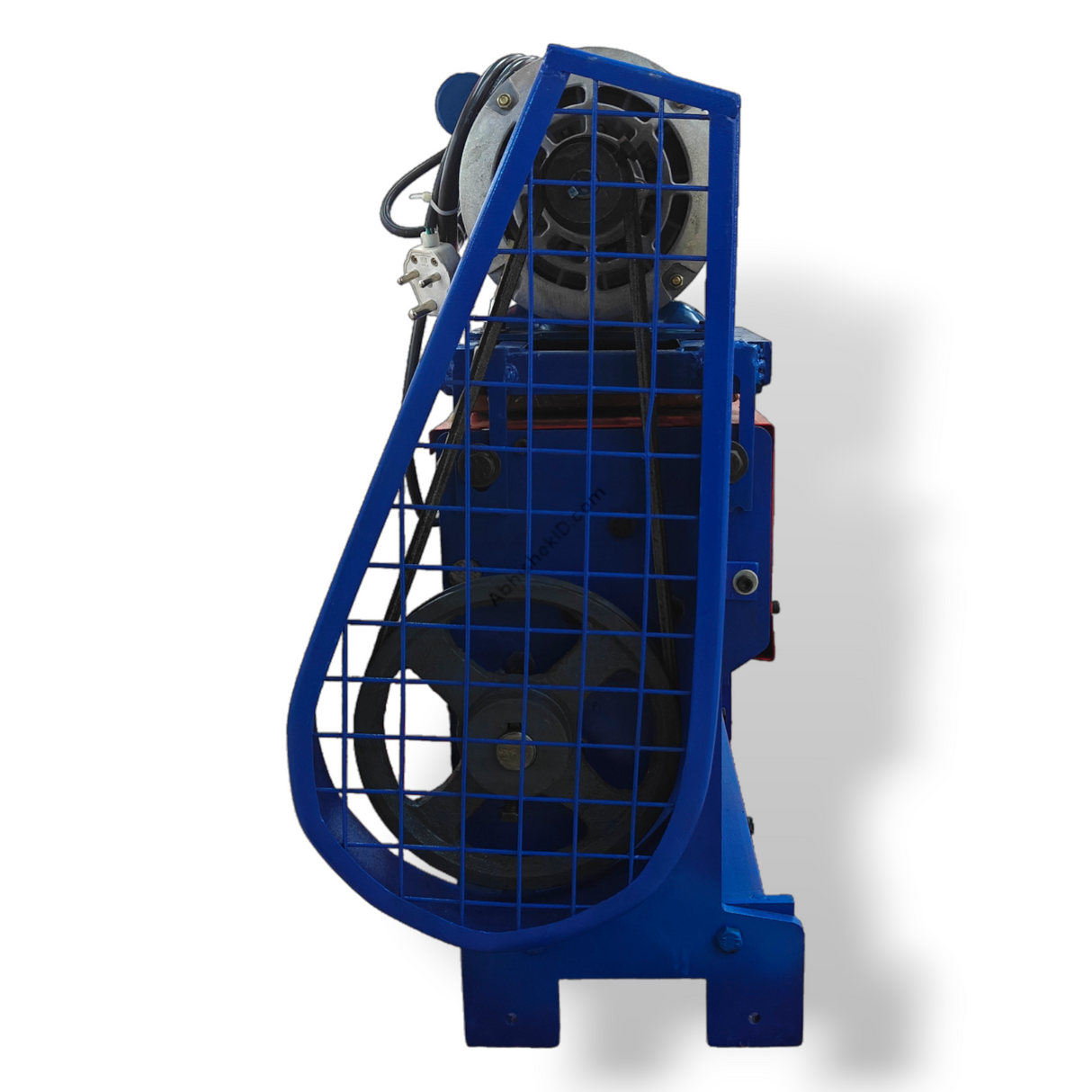 A3 4mm Electric Spiral Binding Machine punching corporate reports for business administration tasks.