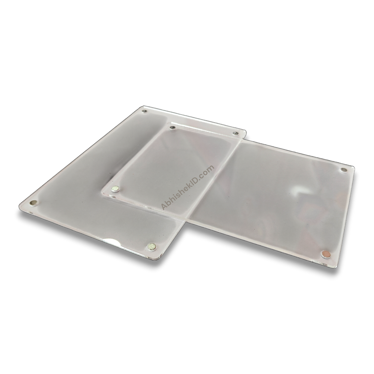 4x6 Acrylic Magnetic Photo Frames designed for bulk commercial sourcing and blank magnet inventory.