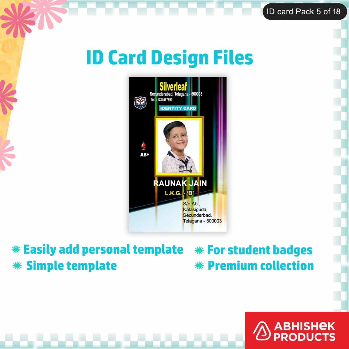 Professional service for printing ID cards, high-quality and customizable