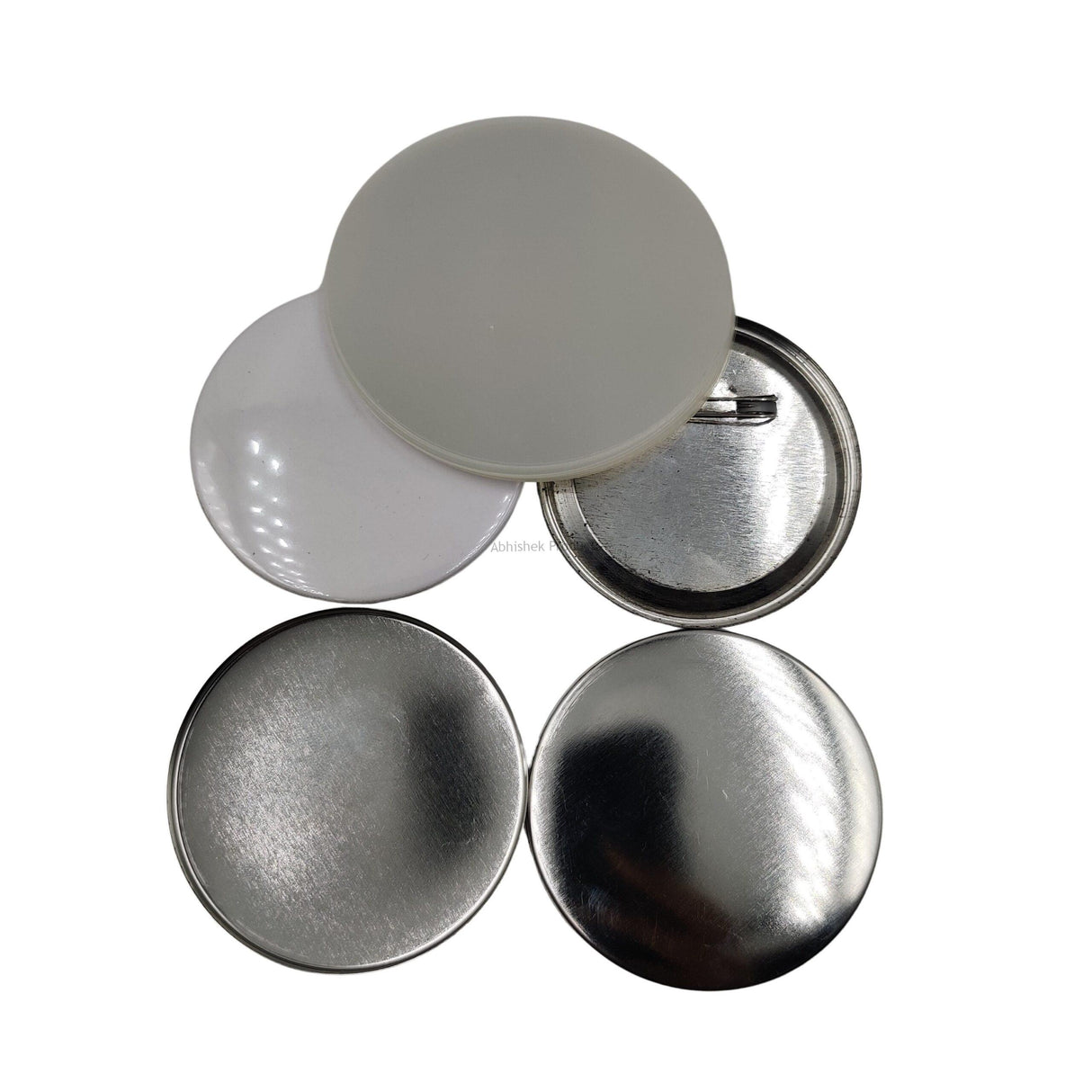 58mm Metal Button Badge Raw Material pressing accessories for personalized event souvenir and pin making