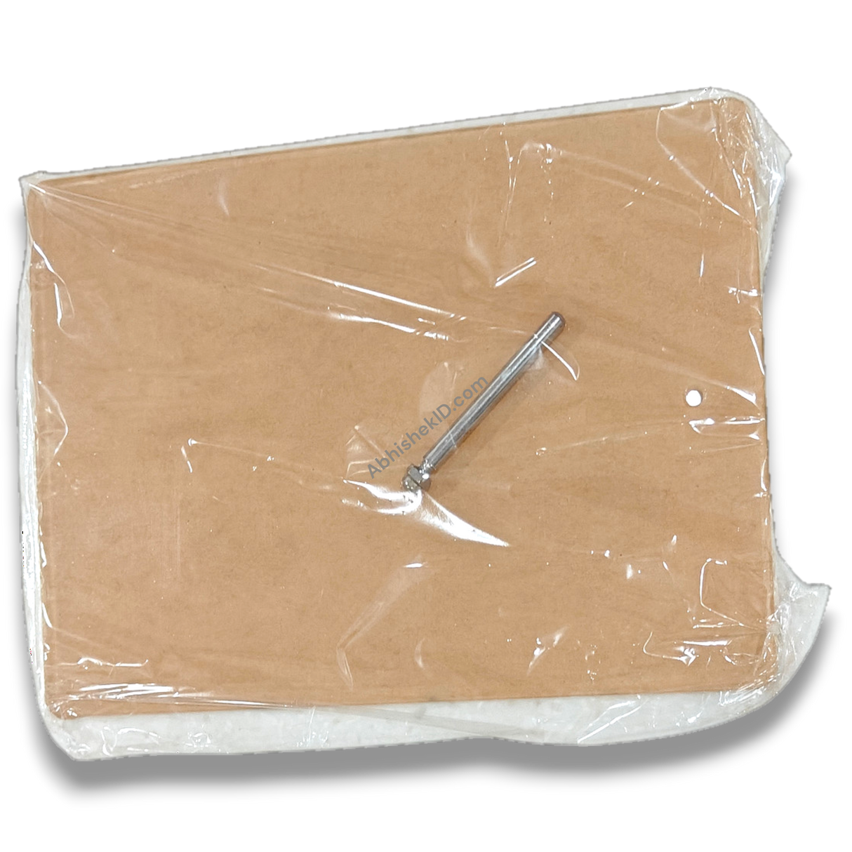 6x8 Acrylic Photo Frame with Stand - Crystal Clear 3mm Acrylic - Detail View