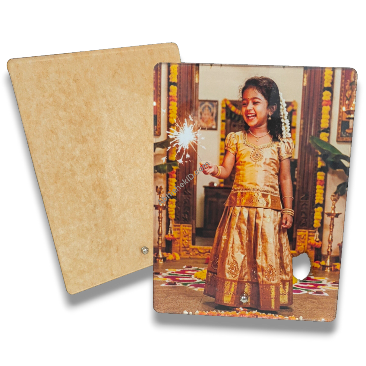 6x8 Acrylic Photo Stand - Event and Stall Display - Lifestyle View
