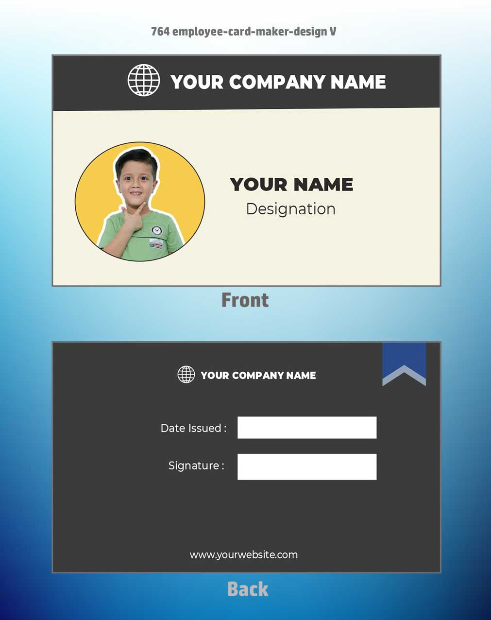 100 ID Card Templates for CorelDraw (CDR) | 100% Editable - View 41 - abhishekid.com