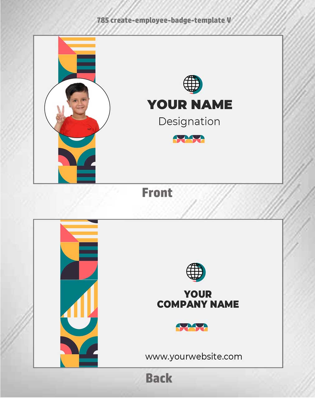 100 ID Card Templates for CorelDraw (CDR) | 100% Editable - View 88 - abhishekid.com