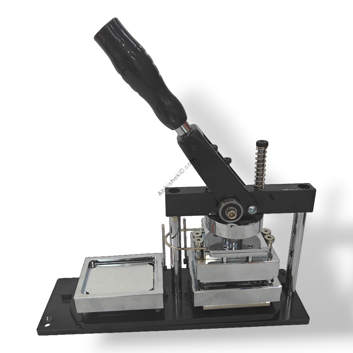 80x53mm Fridge Magnet Machine Set block badge mould alignment for professional souvenir shops.