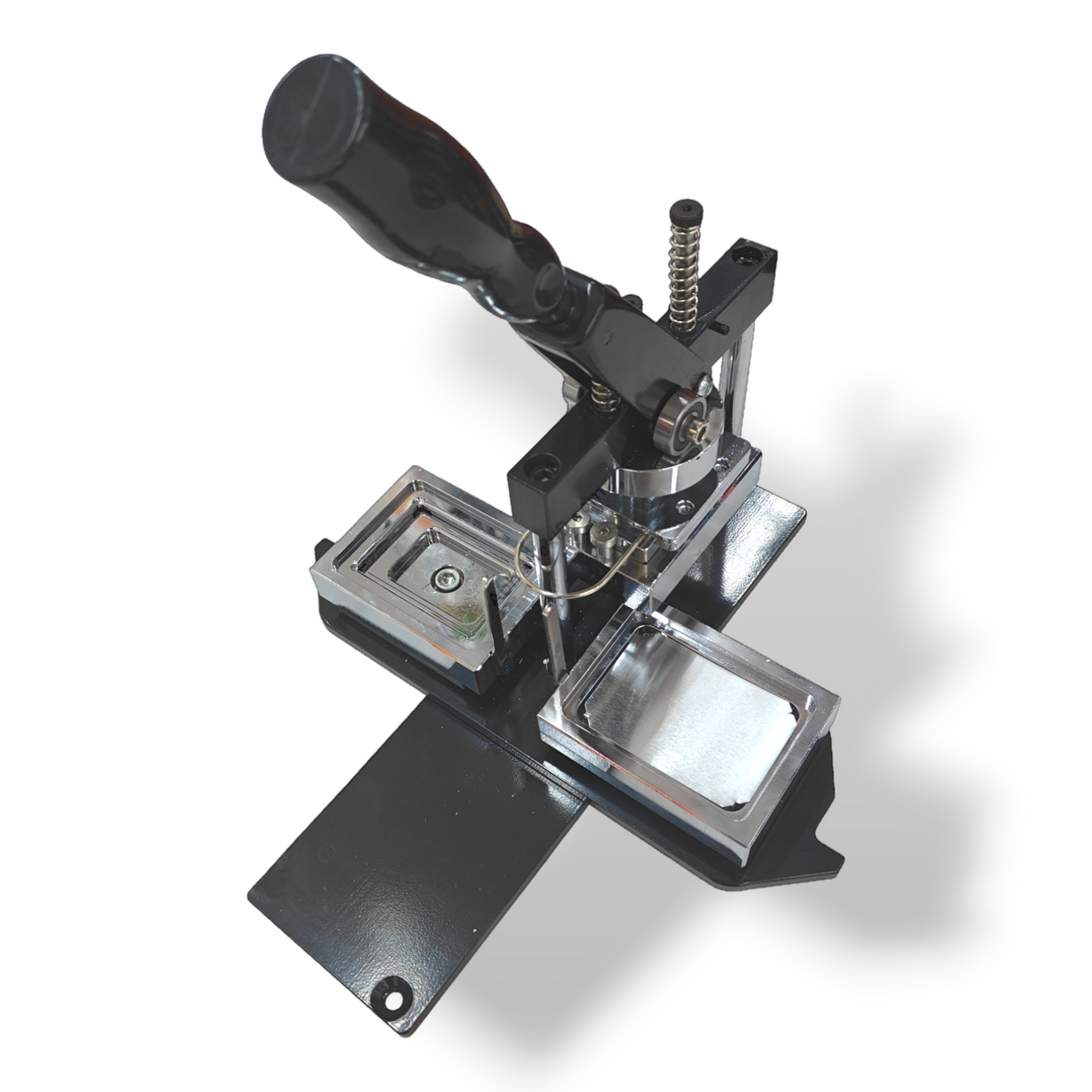 80x53mm Fridge Magnet Machine Set blank magnet insertion for corporate promotional item fabrication.