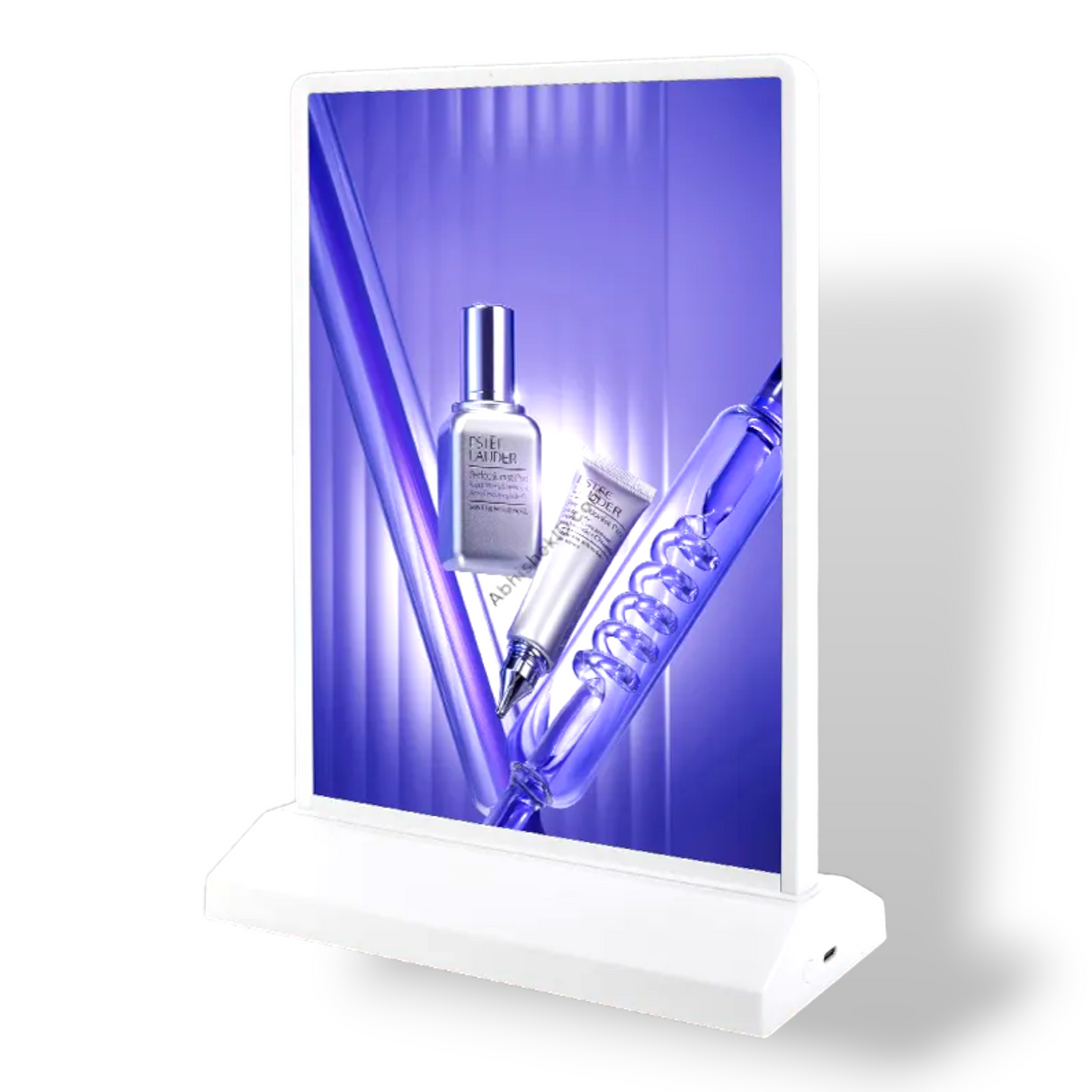A3 LED Advertising Light Box double-sided menu frame for commercial hospitality use
