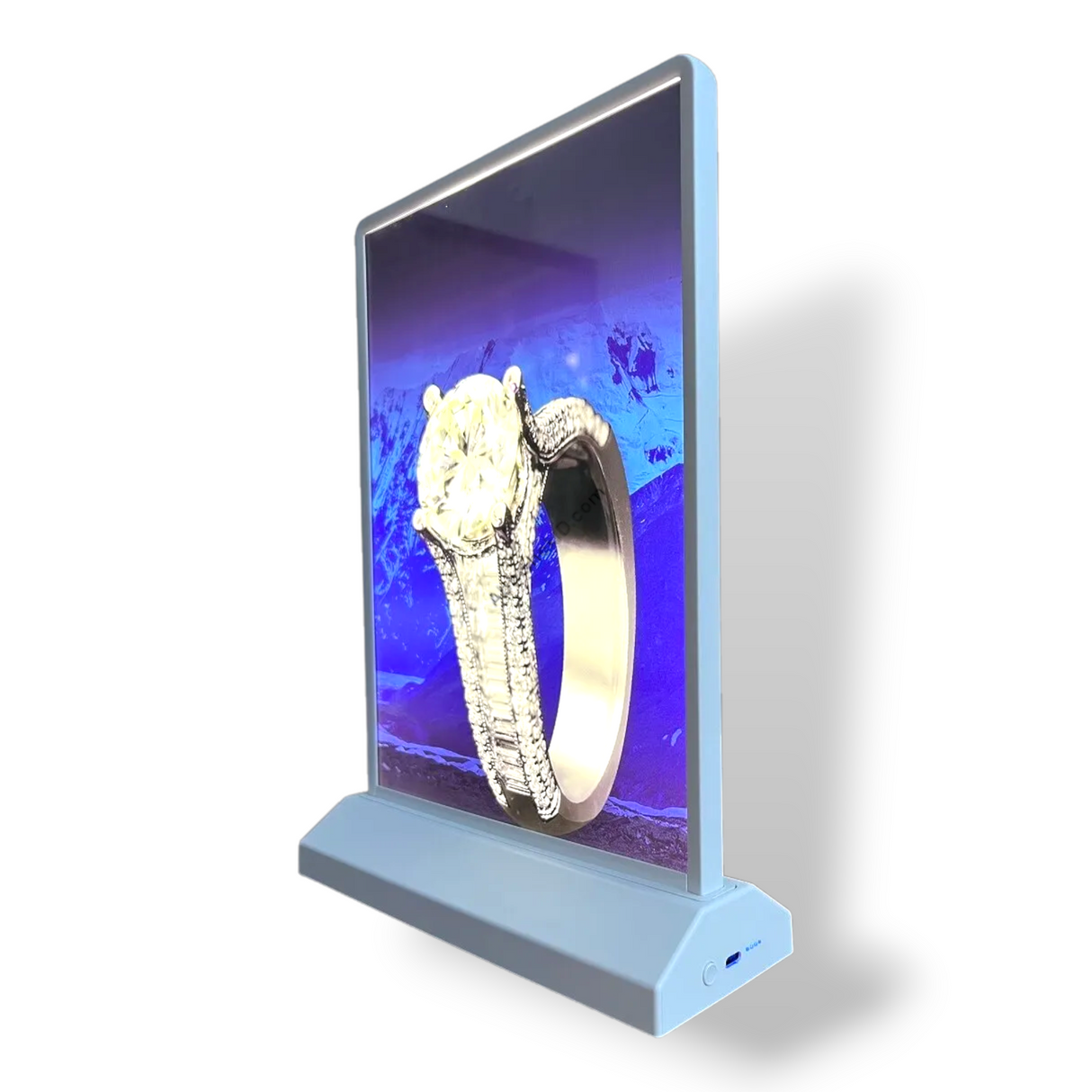 A3 LED Advertising Light Box slim illuminated sign for indoor retail marketing campaigns