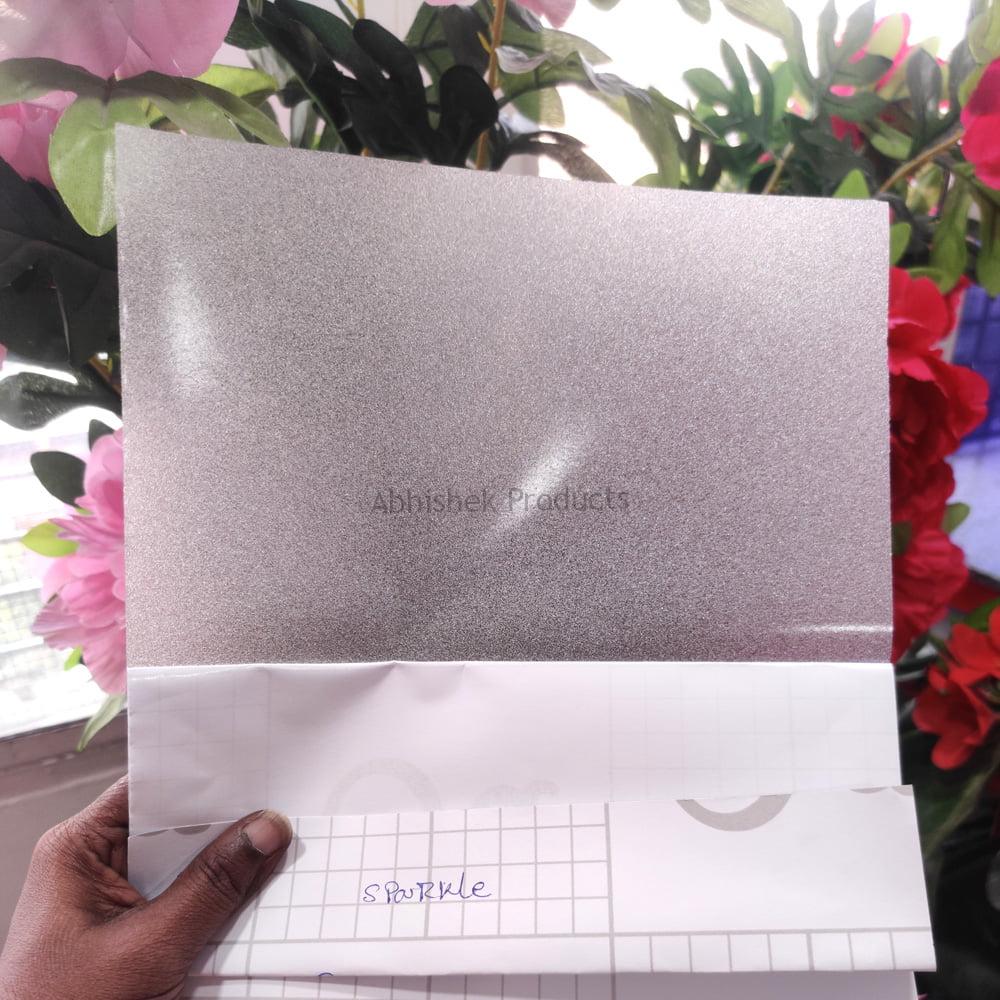 12.5" Sparkle Cold Lamination Roll | Glitter Finish - View 3 - abhishekid.com