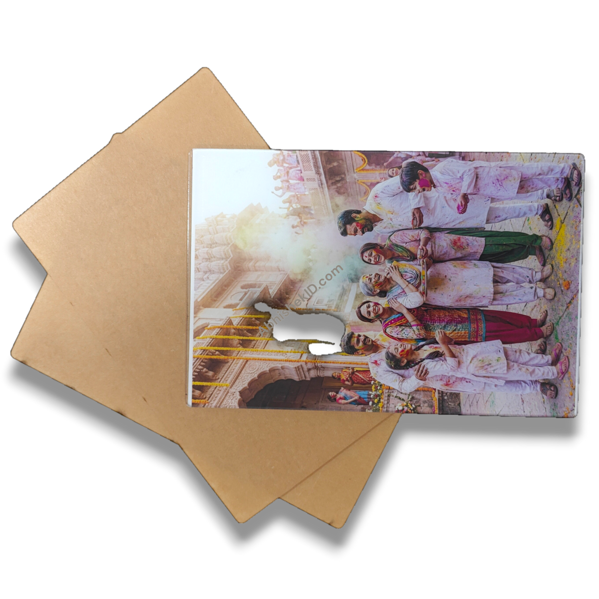 A4 Acrylic Photo Stand with Sparkle Gumming - 1
