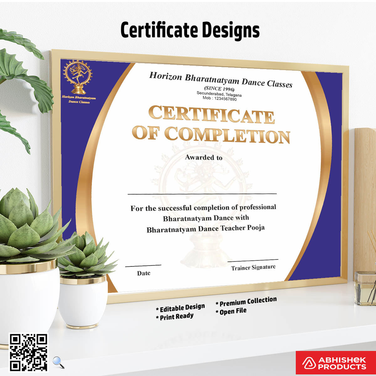 2>Professional Certificate Designs - 25 CorelDRAW Templates Design Files – CDR v11 Templates Files For Dance, Gold Ownership Certificate, College Seminar, Hindi -Temple Festival Events, School - Yoga, Drawing, Photography Course, Nursing