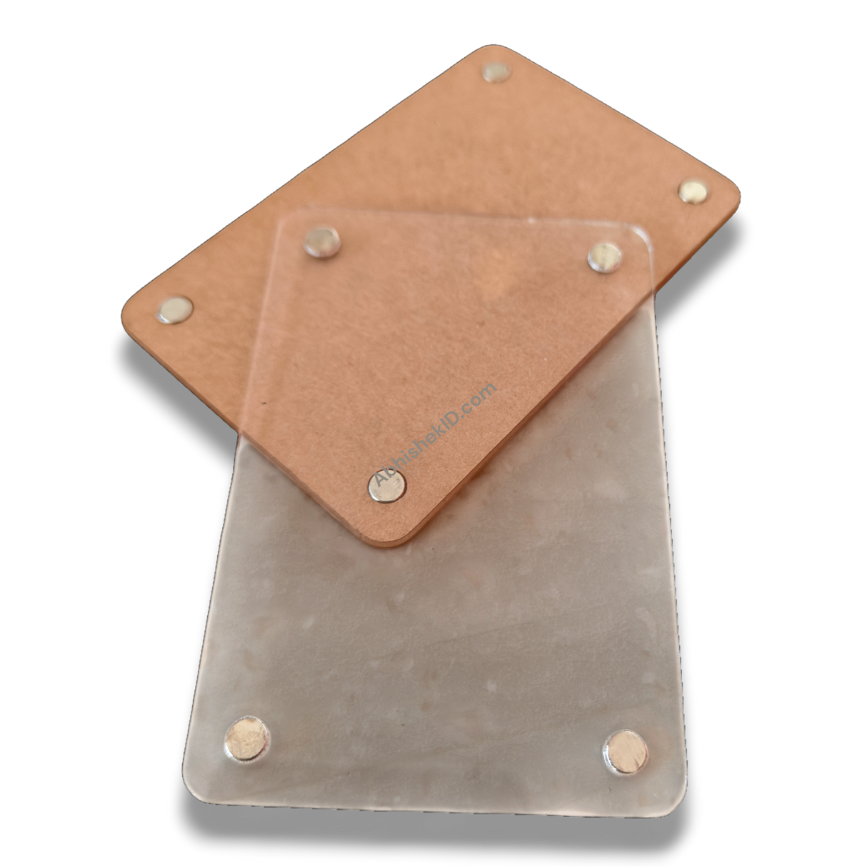 Acrylic Polaroid Magnetic Photo Frames 6x9 cm storing custom graphics for promotional event supplies.