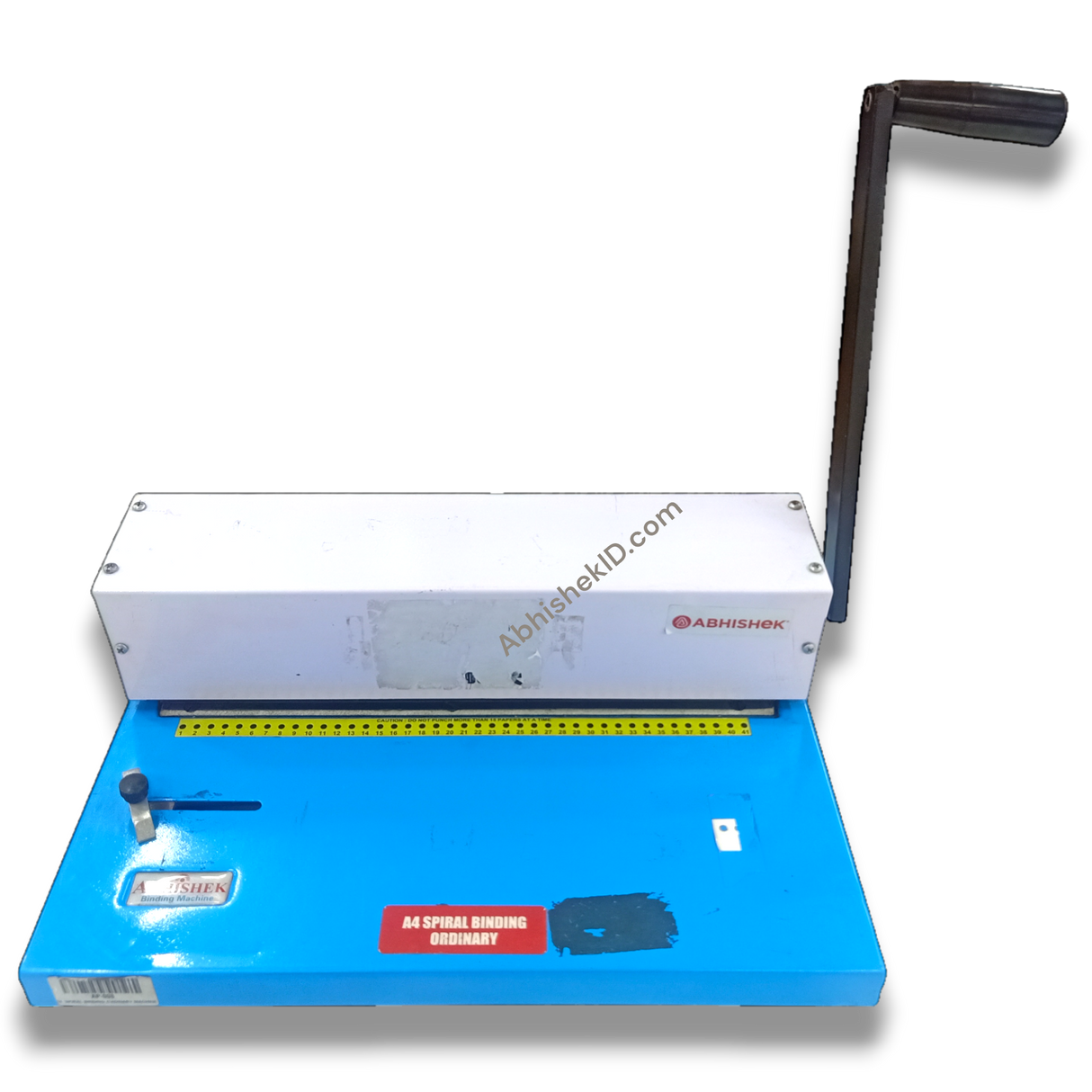 Budget Spiral Binding Machine manual document puncher for educational institution course material preparation.
