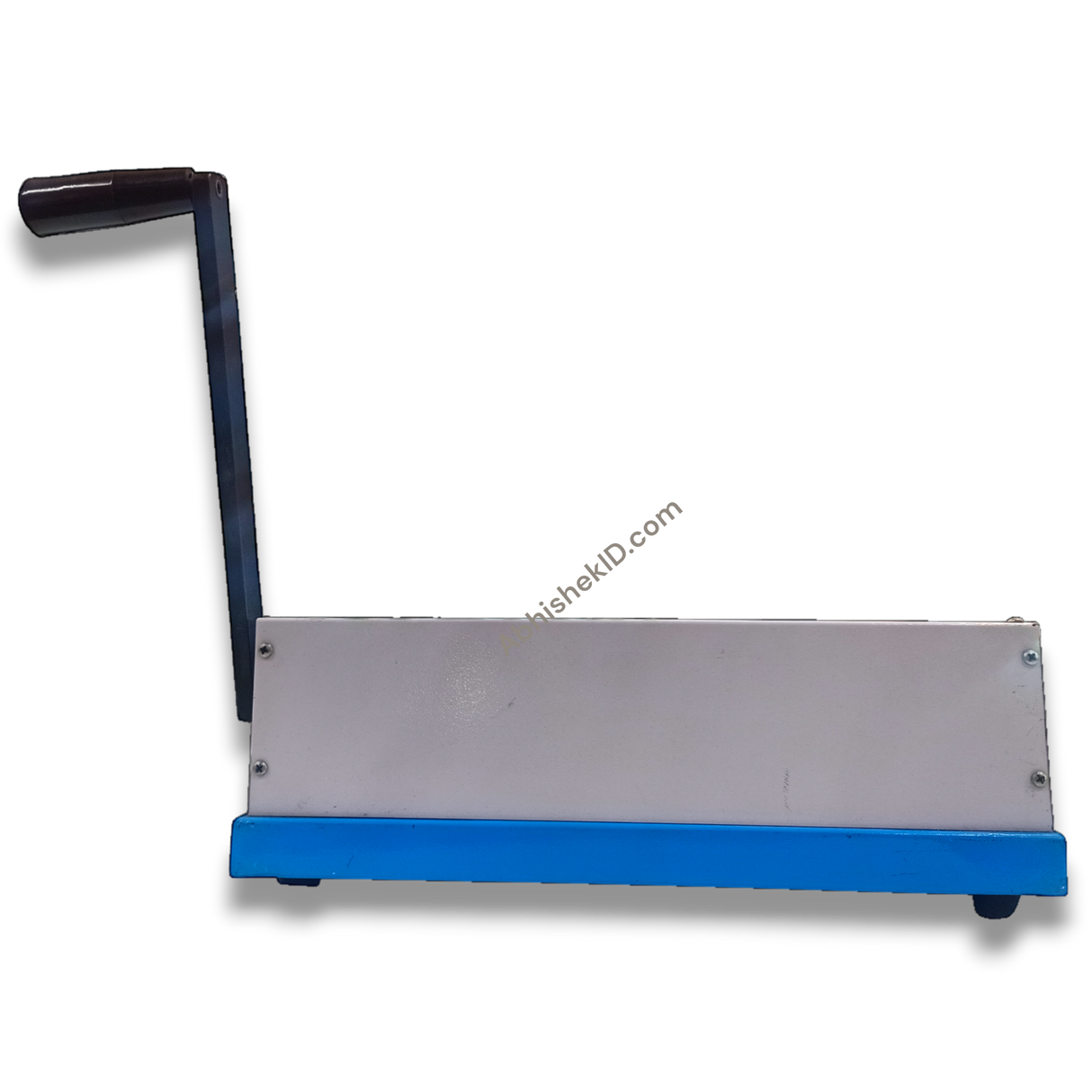 Full scape Budget Spiral Binding Machine handling 4mm hole punching for commercial business catalogs.