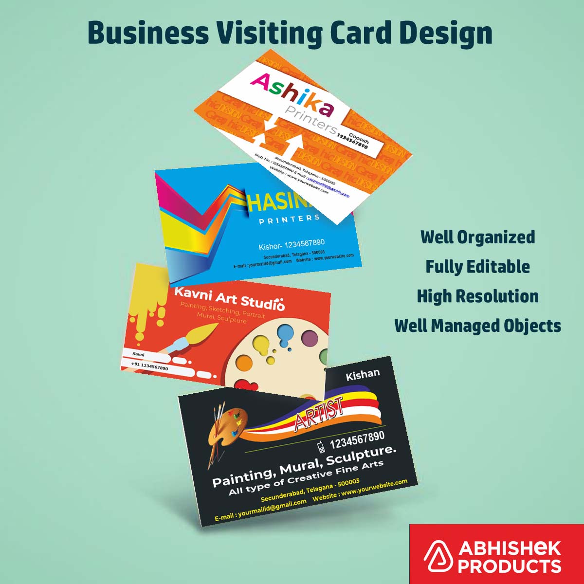 100 CDR v11 Visiting Card Templates for pool and snooker club membership networking resources.