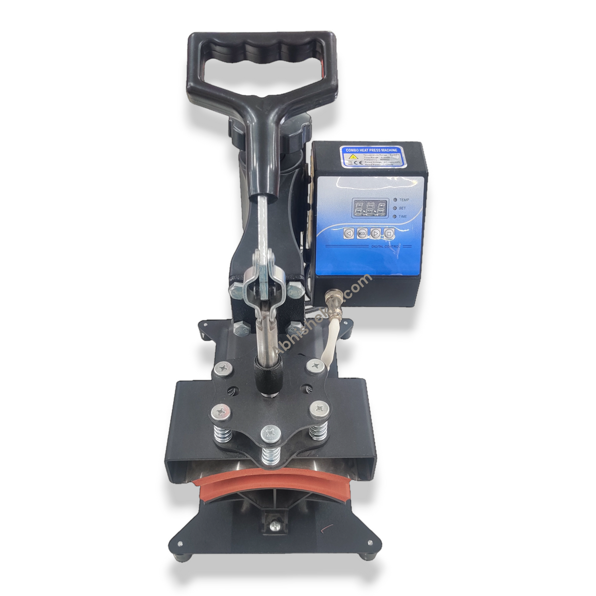 Semi-Automatic Cap Heat Press Machine with digital temperature control for commercial apparel printing.