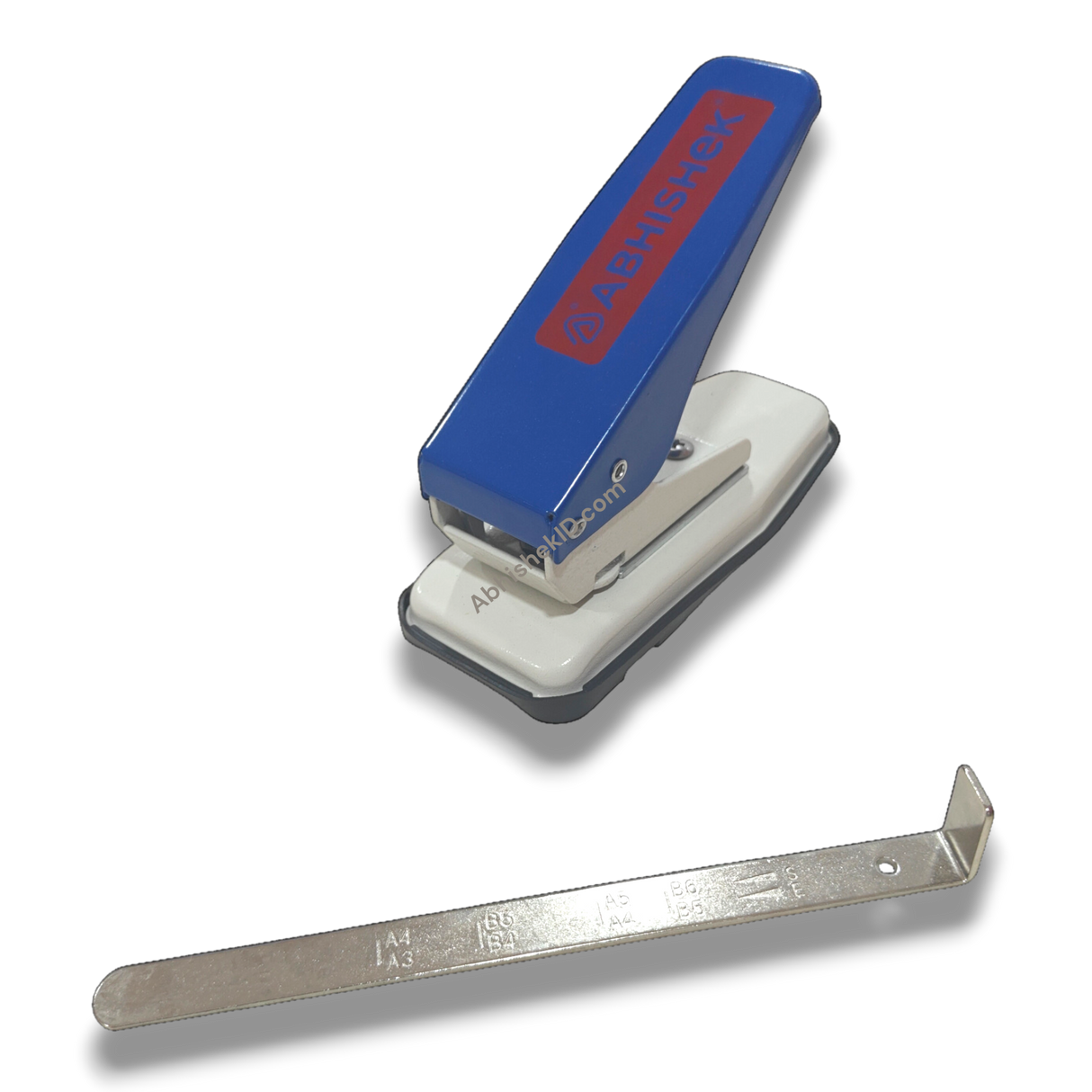 Easy hand lever operation on improved calendar D cut semi circle machine