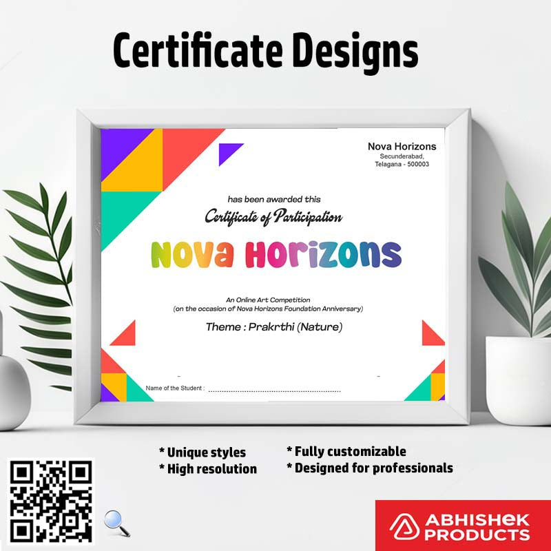 मेगा पैक सर्टिफिकेट डिज़ाइन – 100 CorelDRAW टेम्पलेट डिज़ाइन फ़ाइलें – CDR v11 टेम्पलेट फ़ाइलें