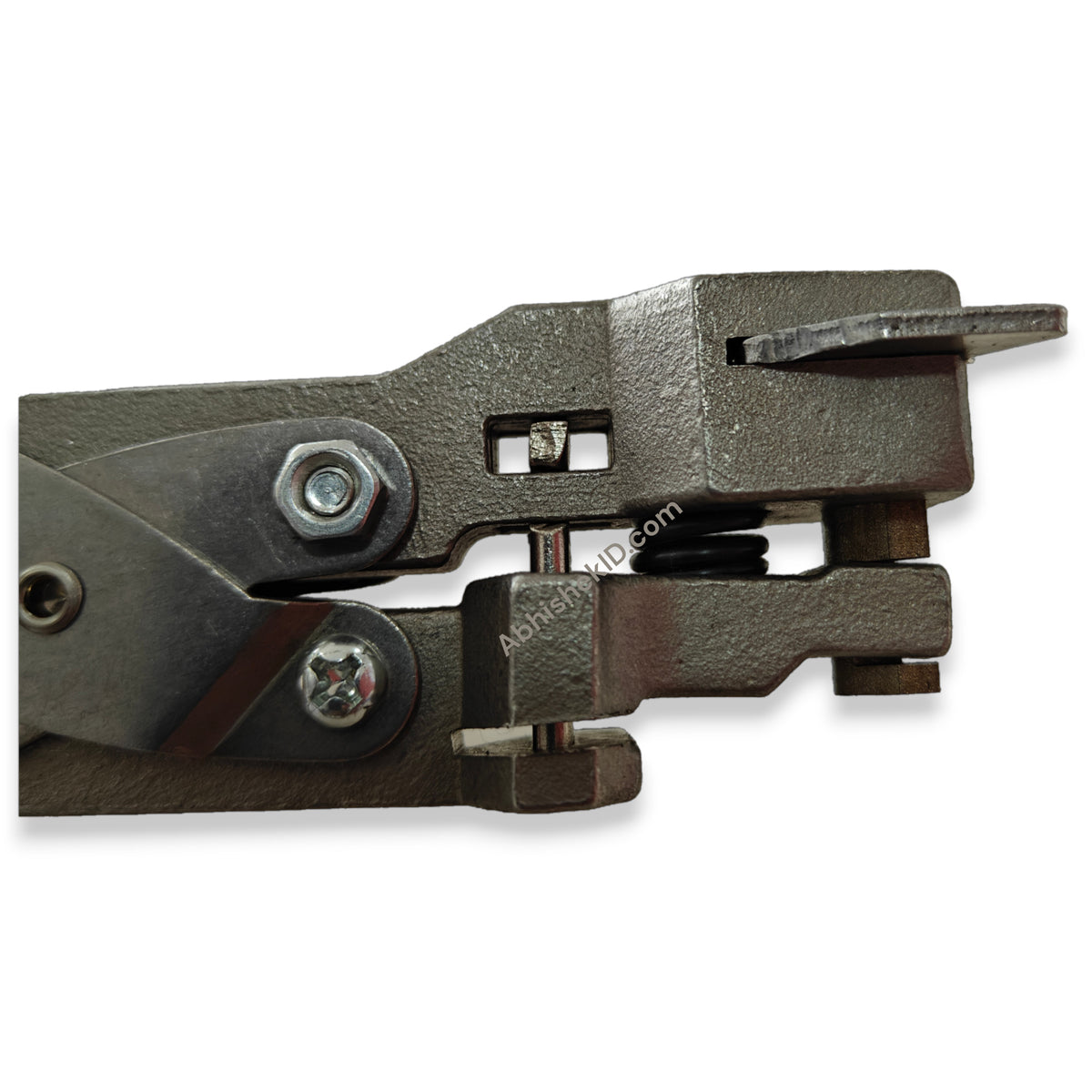 Spring-assisted ID card punch slot and corner cutter Abhishek Products
