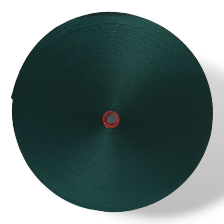 Dark Green 12mm Colour Satin Roll For ID Card Lanyard Tags Screen Printable (2)