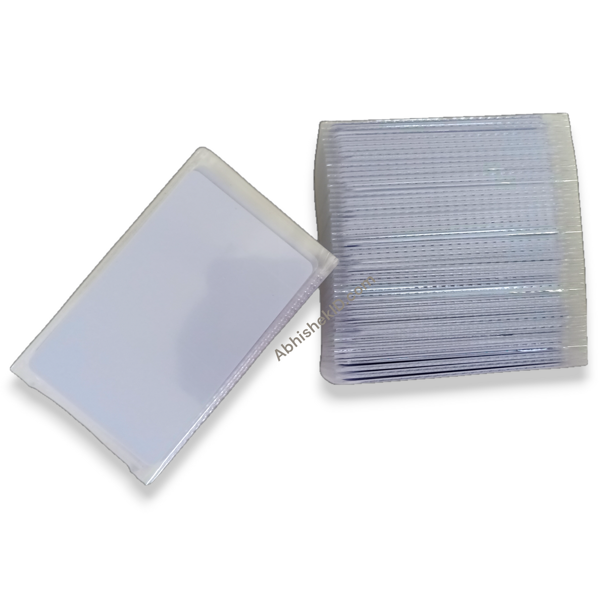 Dark Print PVC Cards for Thermal Printer for government access control and secure identification manufacturing.
