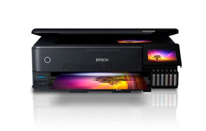EcoTank L8180 Multifunction A3+ Photo Printer multi-tray paper loading for business brochure production