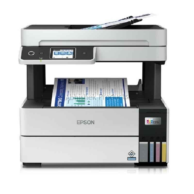 Epson EcoTank L6460 managing wireless color document printing as a low-cost multifunction business printer.