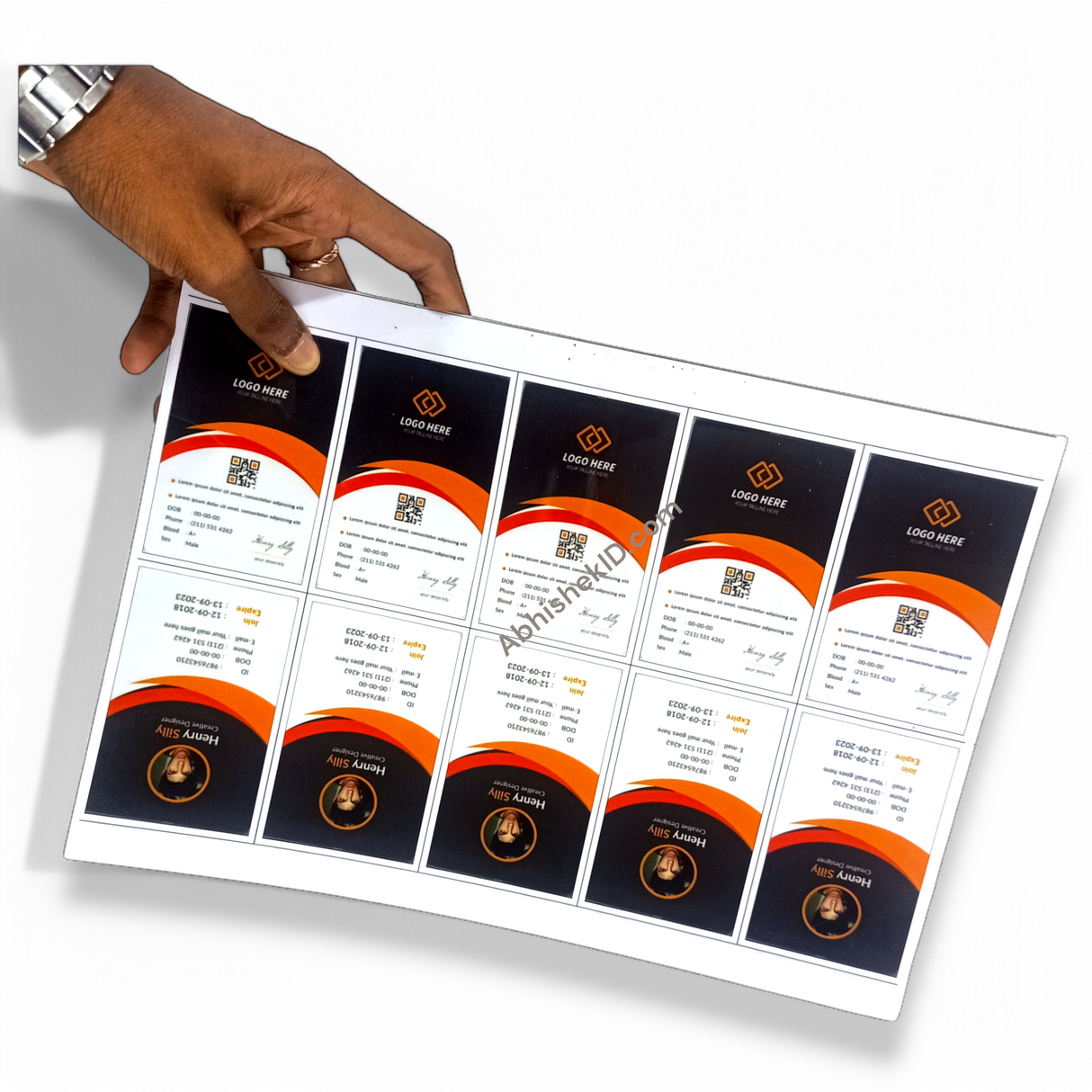 ఫ్యూజింగ్ మెషిన్ కోసం A4 ఇంక్జెట్ ఫ్యూజింగ్ షీట్ 50 సెట్స్ (100 కోర్ +100 ఓవర్లే)