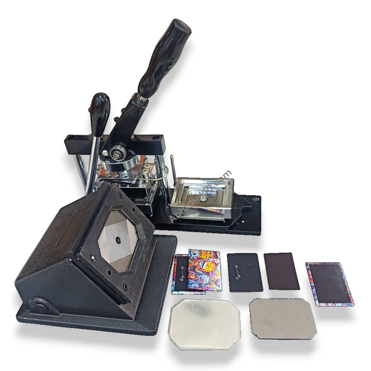 80x53mm Fridge Magnet Machine Set die cutting base for precision commercial print finishing.