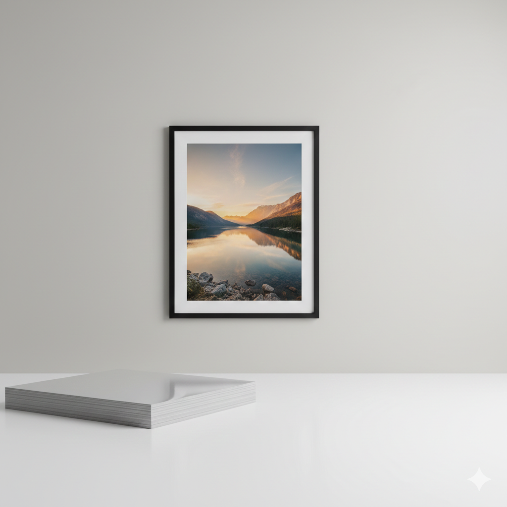 12x18 270gsm RC Coated Photo Paper for indoor advertising posters and photography studio displays.