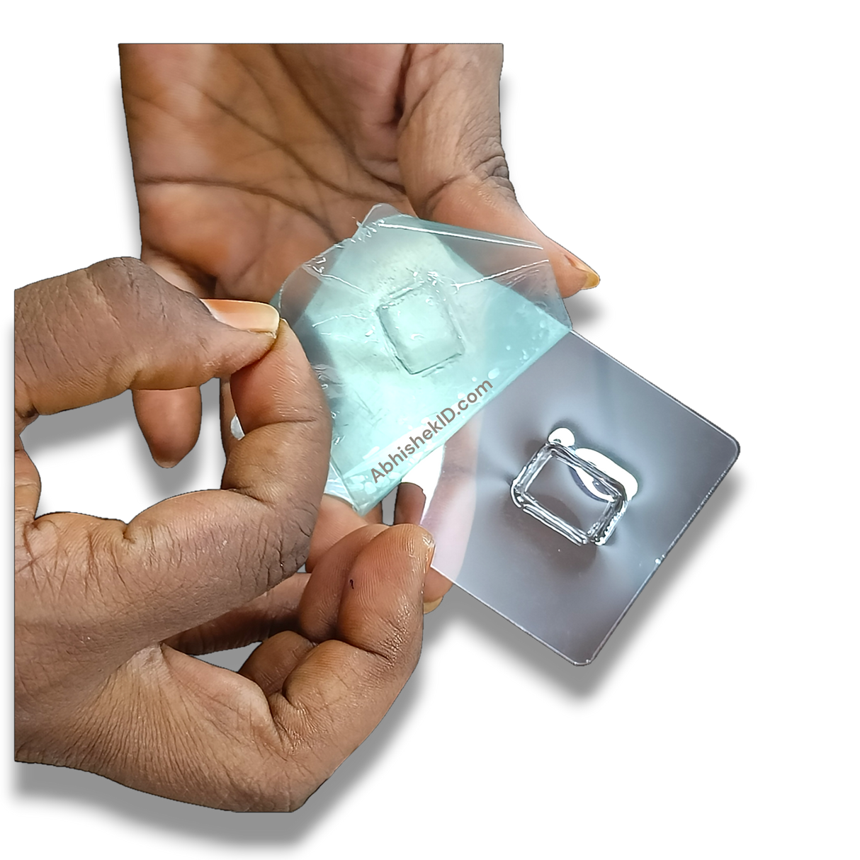 Rectangle Coin Card Blister Caps 54x86mm for custom minting distribution and standardized coin display covers.