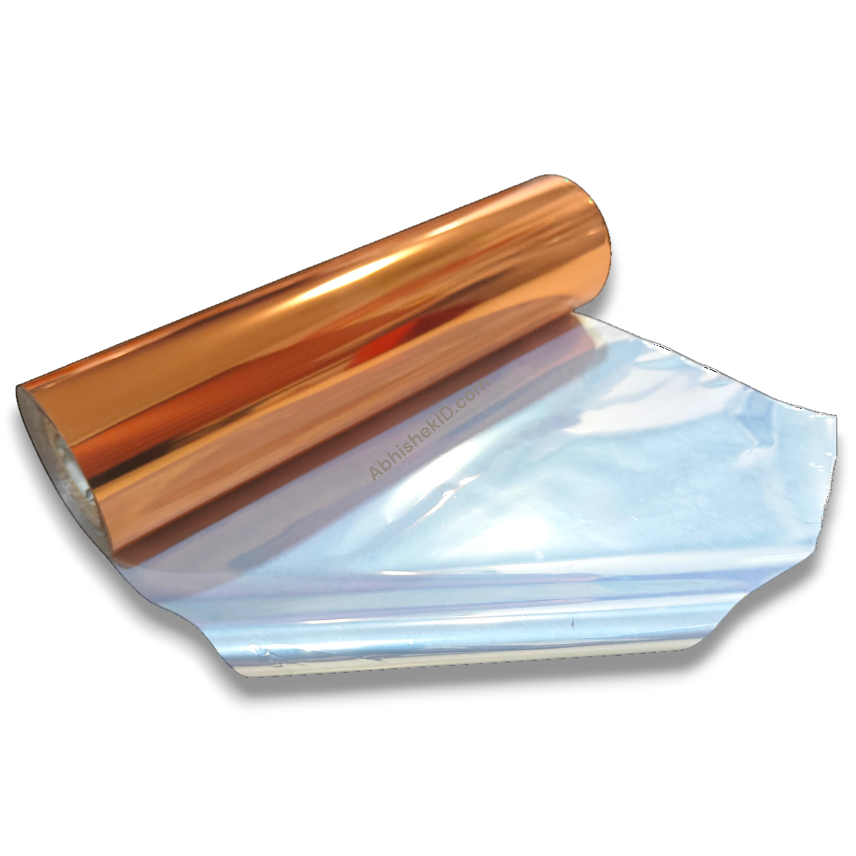 8.5x112 Meter Copper Foil Metallic Roll Laserjet by AbhishekID, shiny copper material for printing