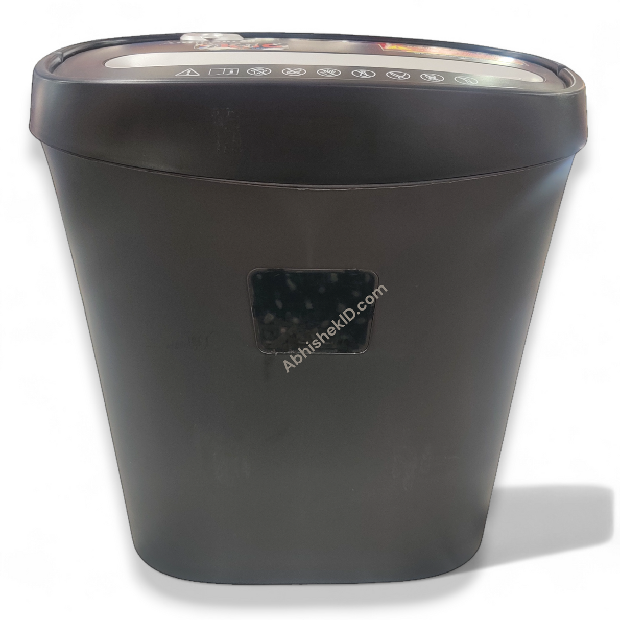 8-Sheet Cross Cut Paper Shredder | P4 Security Level - View 2 - abhishekid.com