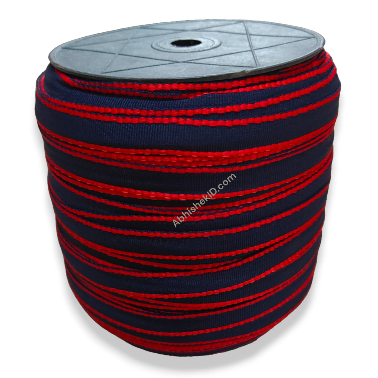 Red/Blue Dual Colour Flat Lanyard Roll for ID Card Tags