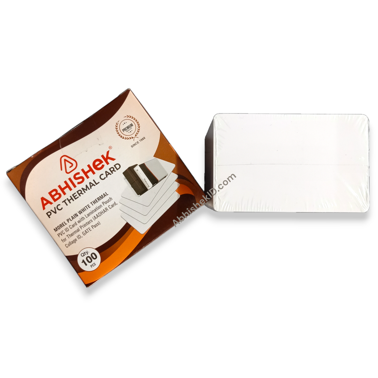 Regular PVC Cards for thermal printers supporting healthcare staff badge printing and patient ID systems.